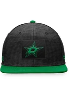 Dallas Stars Black 2022 Authentic Pro Alt Mens Snapback Hat