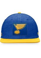 St Louis Blues Blue 2022 Authentic Pro Alt Mens Snapback Hat