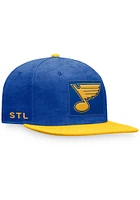 St Louis Blues Blue 2022 Authentic Pro Alt Mens Snapback Hat