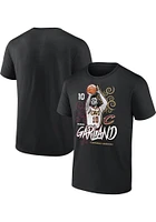 Darius Garland Cleveland Cavaliers Black Competitor Short Sleeve Player T Shirt