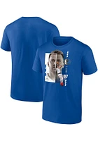 Luka Doncic Dallas Mavericks Blue Jump Pass Short Sleeve Player T Shirt