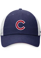 Nike Chicago Cubs H86 Trucker Adjustable Hat - Blue