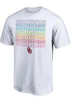 Oklahoma Sooners White City Pride Short Sleeve Tee T Shirt