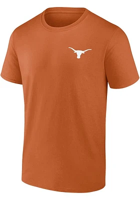 Texas Longhorns Burnt Orange Number One Dad Short Sleeve Tee T Shirt
