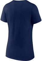 Sporting Kansas City Womens Navy Blue Stars and Stripes Short Sleeve T-Shirt