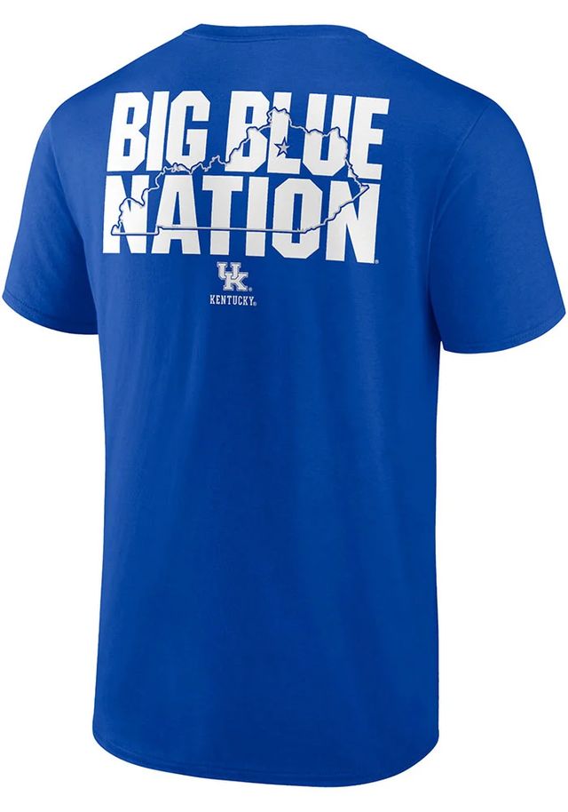 Kentucky Wildcats Blue Student Section Short Sleeve T Shirt