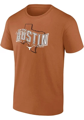 Texas Longhorns Burnt Orange Team Glory Short Sleeve T Shirt