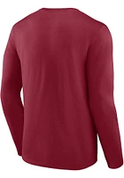 Oklahoma Sooners Crimson Full Ride Long Sleeve T Shirt