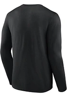 Texas Longhorns Black Full Ride Long Sleeve T Shirt