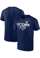 New York Yankees Navy Blue 2022 Post Season Participant Locker Room Short Sleeve T Shirt