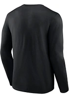 Pittsburgh Steelers Black GO THE DISTANCE Long Sleeve T Shirt