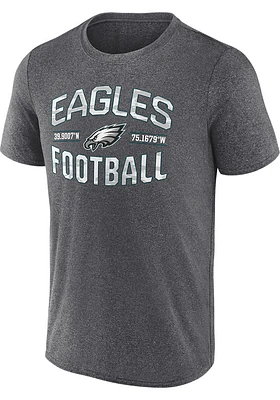 Philadelphia Eagles Grey WANT TO PLAY Short Sleeve T Shirt