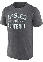 Philadelphia Eagles Grey WANT TO PLAY Short Sleeve T Shirt