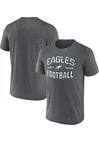 Philadelphia Eagles Grey WANT TO PLAY Short Sleeve T Shirt