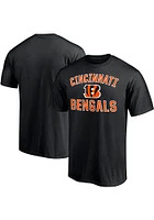Cincinnati Bengals Black VICTORY ARCH Short Sleeve T Shirt