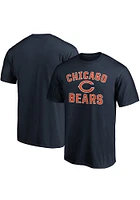 Chicago Bears Navy Blue VICTORY ARCH Short Sleeve T Shirt