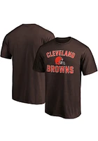 Cleveland Browns Brown VICTORY ARCH Short Sleeve T Shirt