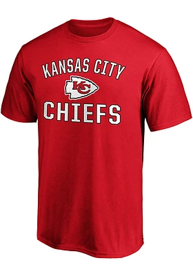 Kansas City Chiefs Red VICTORY ARCH Short Sleeve T Shirt