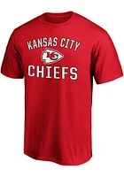 Kansas City Chiefs Red VICTORY ARCH Short Sleeve T Shirt