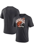 Cincinnati Bengals Charcoal END AROUND Short Sleeve Fashion T Shirt