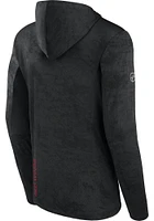 Detroit Red Wings Mens Black Rink Hood