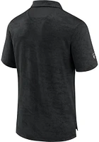 Philadelphia Flyers Mens Black Rink Short Sleeve Polo