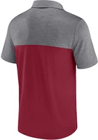Oklahoma Sooners Mens Crimson Streaky Short Sleeve Polo