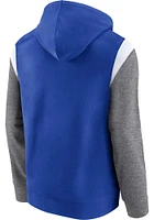 Kentucky Wildcats Mens Blue Fundamental Colorblock Fashion Hood