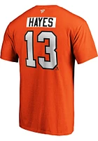 Kevin Hayes Philadelphia Flyers Orange Authentic Stack Short Sleeve Player T Shirt
