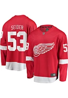 Detroit Red Wings Mens Breakaway Hockey Jersey