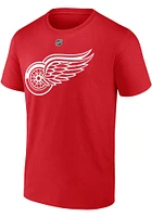 Detroit Red Wings Authentic Stack Short Sleeve Player T Shirt