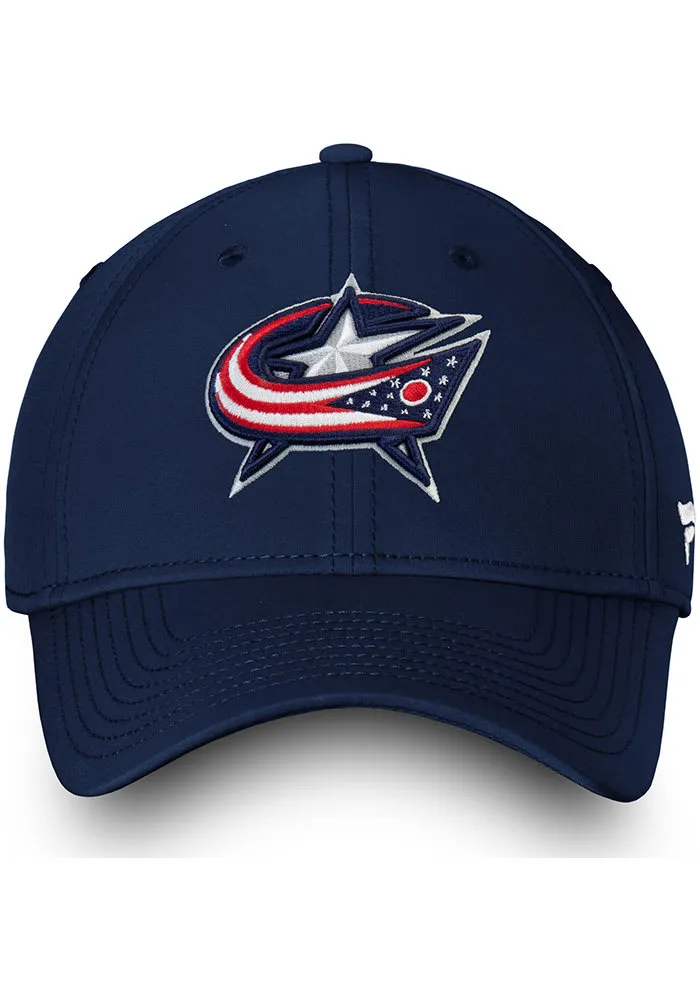 Columbus Blue Jackets Mens Navy Core Speed Flex Hat