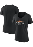 Philadelphia Flyers Womens Authentic Pro Short Sleeve T-Shirt
