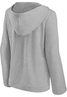 Cleveland Browns Womens Grey First Team Hooded Sweatshirt