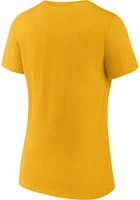 St Louis Blues Womens Yellow Authentic Pro Short Sleeve T-Shirt