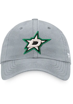 Dallas Stars Core Unstructured Adjustable Hat - Grey