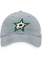Dallas Stars Core Unstructured Adjustable Hat - Grey