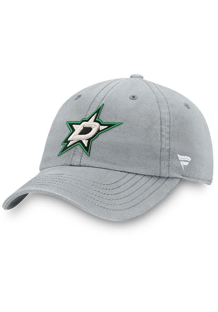 Dallas Stars Core Unstructured Classic Adjustable Hat - Grey