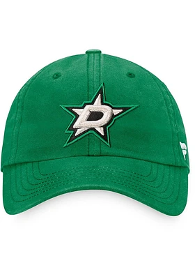 Dallas Stars Core Unstructured Iconic Adjustable Hat - Green