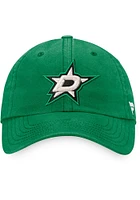 Dallas Stars Core Unstructured Iconic Adjustable Hat - Green