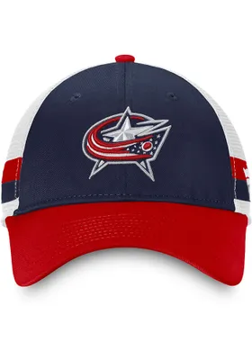 Columbus Blue Jackets Special Edition Trucker Adjustable Hat - Blue