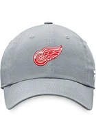 Detroit Red Wings Retro Core Unstructured Adjustable Hat - Grey
