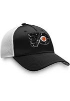 Philadelphia Flyers Black Exclusive Structured Meshback Womens Adjustable Hat