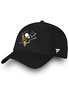 Pittsburgh Penguins Mens Black Core Speed Flex Hat
