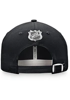 Pittsburgh Penguins Authentic Pro LR Unstructured Adjustable Hat - Black