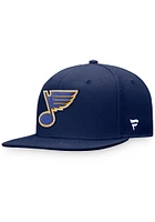 St Louis Blues Navy Blue Core Mens Snapback Hat
