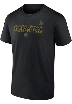 Oklahoma Sooners Black OHT Digies Fills Short Sleeve T Shirt