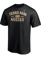 Texas A&M Aggies Black OHT Boot Camp Short Sleeve T Shirt