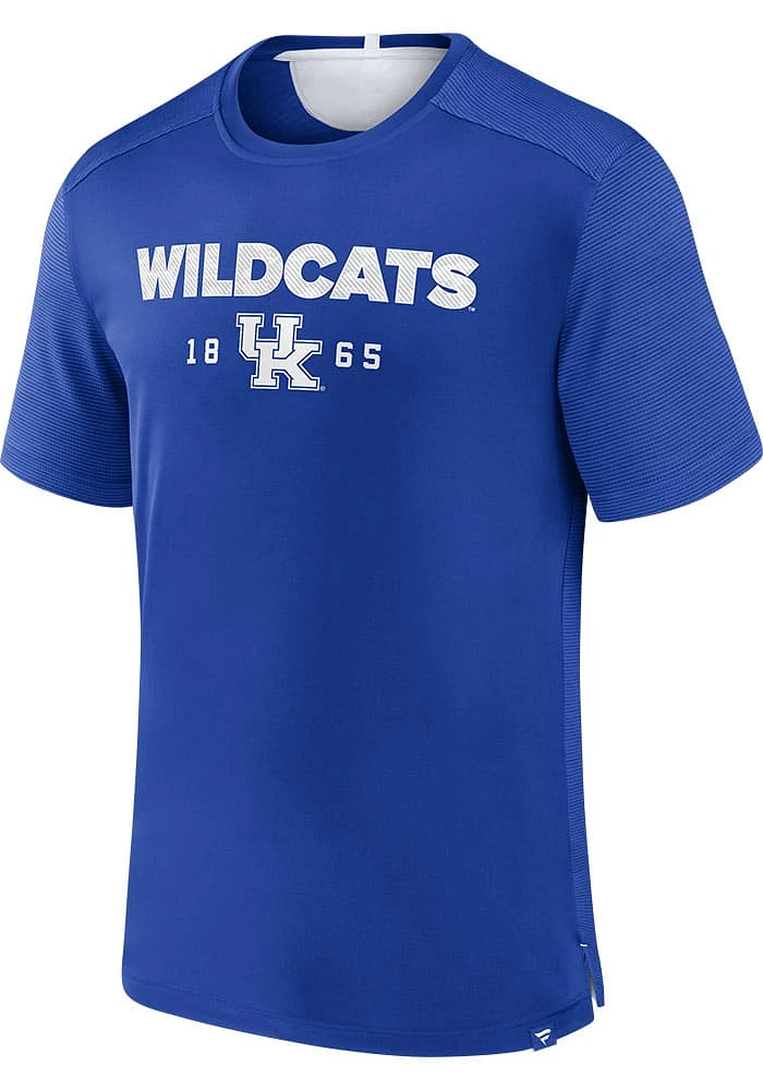 Kentucky Wildcats Blue Defender Streaky Short Sleeve T Shirt