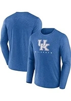 Kentucky Wildcats Blue Defender Logo Long Sleeve T-Shirt